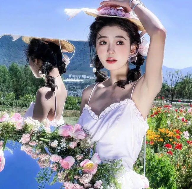 古城春色海报